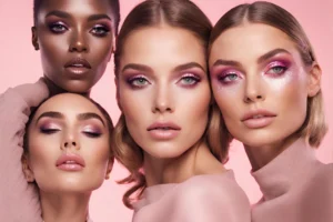 palette à maquillage, couleurs yeux